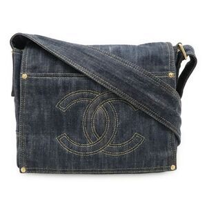 Chanel Sparkling Denim Shoulder Bag